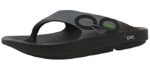 Oofos Women's OOriginal - Cushioned High Arch Support Flip Flop