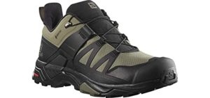 Salomon Men's X Ultra Mid 4 GTX - Mid Hiking Shoe for Flat Feet