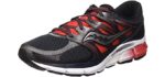Saucony Men's Zealot ISO - Walking Shoes for Flat Arches