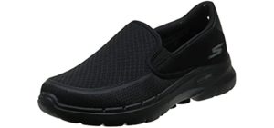 Skechers Men's Go Walk Slip On 6 - Wide Width Walking Shoes with a Wider Toe Box