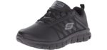Skechers Work Women's Sure Track Trickel - Comfortable Shoes for Retail workers