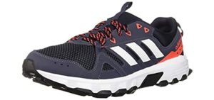 Adidas Men's Rockadia - Rocky Trail Running Shoes for Flat Feet