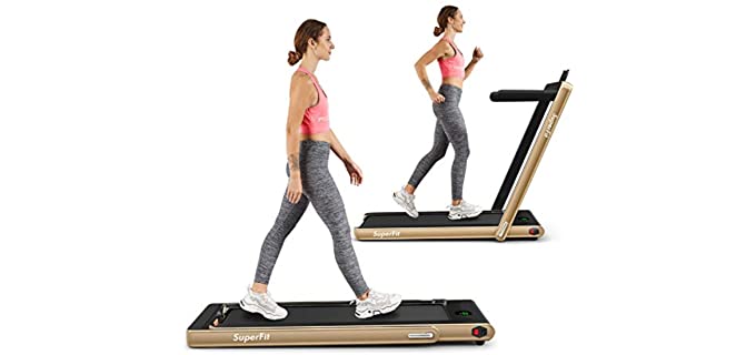 Goplus Women's two in One - Walk and Run Treadmill