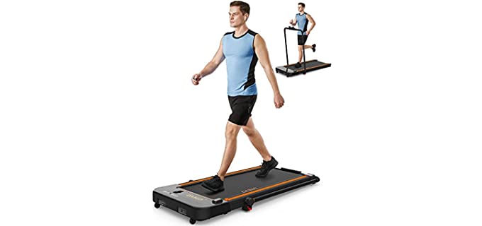 Urevo Two in One - Folding Walk Treadmill