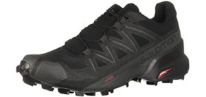 Salomon Men's SpeedCross 5 - Trail Running and Hiking Shoe