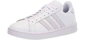 Adidas Women's Grand Court - Tennis Shoes for High Arches