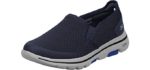 Skechers Men's Go Walk 5 - Slip-on Shoes for Seniors