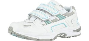 Vionic Women's Walking Velcro - Velcro Shoe for Seniors