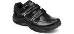 Vionic Men's Albert Walking - Velcro Shoe for Seniors