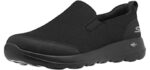 Skechers Men's Go Max Clinched - Slip-On Shoe for Morton’s Neuroma