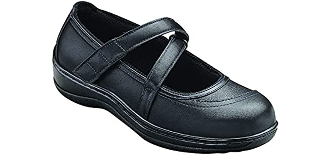 Orthofeet Women's Celina - Dress Shoes for a Foot Drop