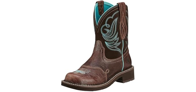 Ariat Fatbaby Western Boot – Women’s Leather Western Boots