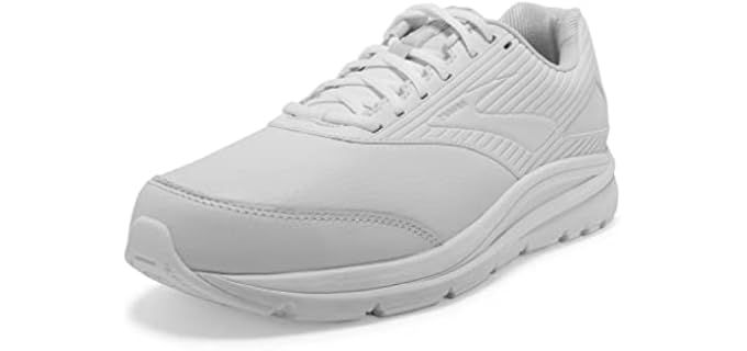 Brooks Men's Addiction Walker 2 - White/White - 8.5 Medium