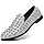 COSIDRAM Mens Studded Dress Shoes Slip Loafers Sequins Formal Black 12