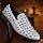 COSIDRAM Mens Studded Dress Shoes Slip Loafers Sequins Formal Black 12