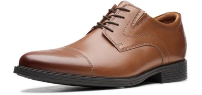 Clarks Men's Whiddon Cap Oxford
