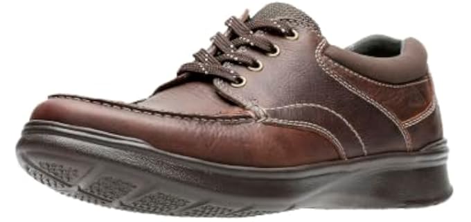 Clarks Collection Mens Cotrell Edge Derby Shoe
