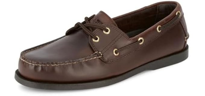 DOCKERS Mens Vargas Leather Casual Classic Boat Shoe