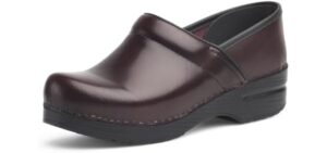 Dansko Women's Professional Slip-On Clogs Cordovan Cabrio 8.5-9 M US