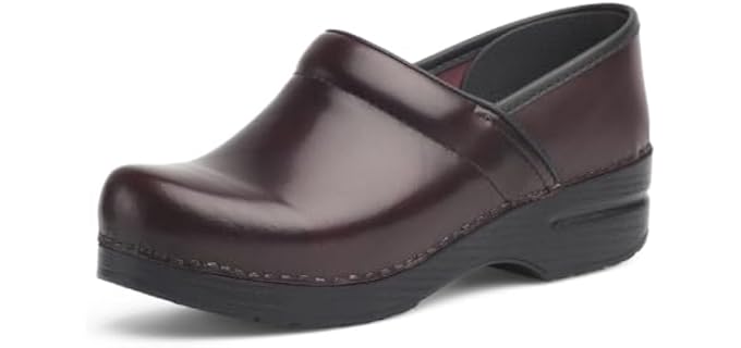 Dansko Women's Professional Slip-On Clogs Cordovan Cabrio 8.5-9 M US