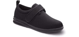 Dr. Comfort Carter Mens Diabetic Shoes-Stretchable & Washable Therapeu