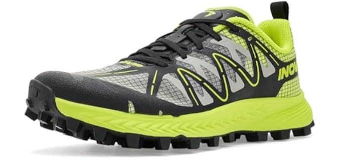 INOV8 Women's MUDTALON™ Speed V2 Running Shoe - Black/Green - 10 Preci