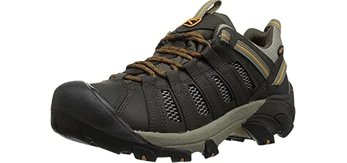 KEEN Men's Voyageur Low Height Breathable Hiking Shoes
