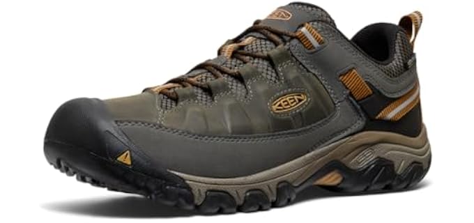 KEEN Men's Targhee 3 Low Height Waterproof Hiking Shoes