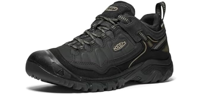 KEEN Men's Targhee 4 Low Height Durable Comfortable Waterproof Hiking