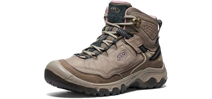 KEEN Women's Targhee 4 Mid Height Durable Comfortable Waterproof Hikin