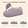 LongBay Womens Adjustable Slippers Memory Foam Cozy Wide Diabetic Hous