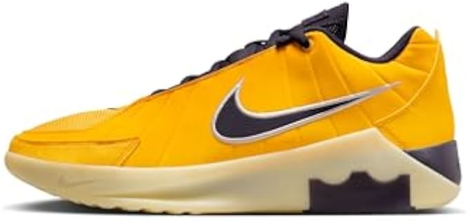 Nike Men's Lebron Witness IX Basketball Shoes Amarillo/Cave Purple-Sof