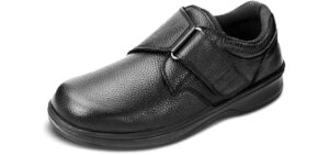 Orthofeet Broadway Orthopedic Men Leather Dress Shoe