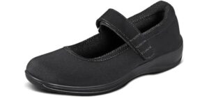 Orthofeet Springfield Orthopedic Women Mary Jane Shoe