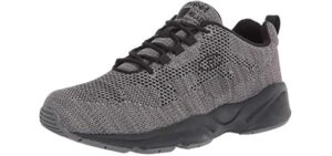 Propét Mens Stability X Fly Walking Walking Sneakers Athletic Shoes -