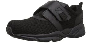 Propét Men's Stability X Strap Closure Shoes Extra Cushion Removable I