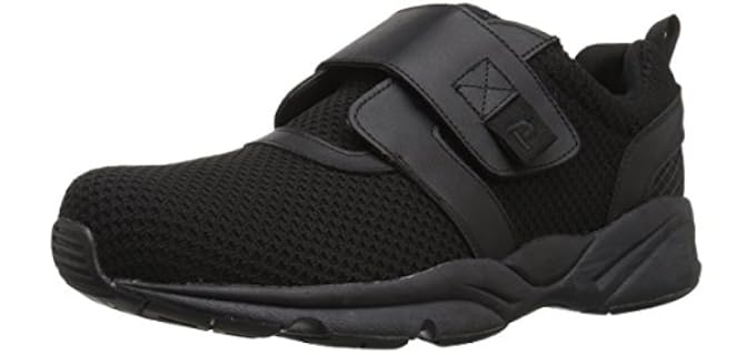 Propét Men's Stability X Strap Closure Shoes Extra Cushion Removable I