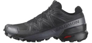 Salomon Women’s Speedcross Trail Running Shoes - Black/Black/Quiet Sha