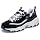 Skechers Sport Women's D'Lites Memory Foam Lace-up Sneaker