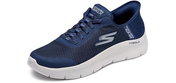 Skechers Women's Go Walk Flex Hands Free Slip-Ins - Grand Entry Sneake