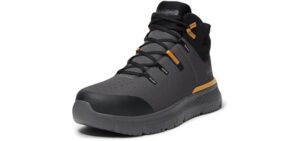 Timberland PRO Men's Intercept Mid Steel Safety Toe Puncture Resistant