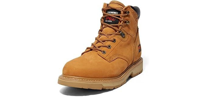 Timberland PRO Men's Pit Boss 6 Inch Steel Safety Toe Industrial Work