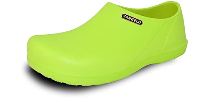 VANGELO Professional Slip Resistant Clog Waterproof Women Work Shoe Nu