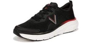Vionic Mens Walk Max Sneaker Phantom Grey Dark Khaki 11 W