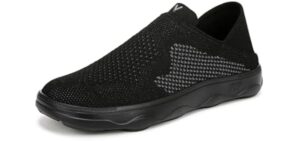 Vionic Mens Sage RX Sneaker Black Knit Fabric 10.5 M