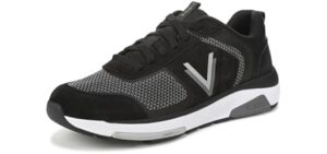 Vionic Men's Walk Strider Knit Sneaker Dark Olive Knit/Suede 12 M